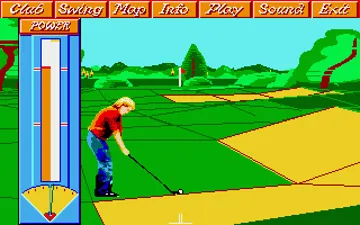 Greg Norman's Ultimate Golf - Shark Attack screen shot game playing